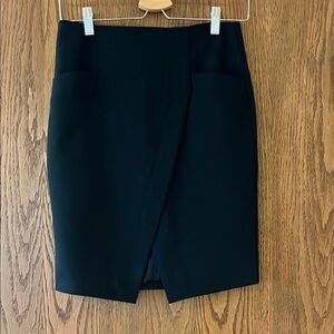 Loft Elegant Black Skirt